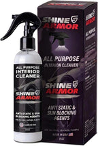 Car Interior Cleaner for Vehicle Detailing, Cleans and Protects Your Dashboard, Seats, Upholstery, Leather, Plastic, Vinyl, and More - 8 Fl Oz