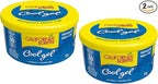 California Scents Cool Gel - The Best Car Air Freshener with Cool Gel Technology - Long-Lasting Odor Eliminator and Auto Air Freshener for Cars (Newport New Car, 2 Packs)