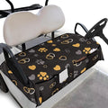 Biyejit Golf Cart Seat Covers with 4 Pockets Golf Cart Seat Towel Blanket Fits 2-Seat Golf Carts, Golf Cart Accessories
