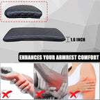 Center Console Cover for Santa Fe 2026 2025 2024 - Soft Armrest Pad Cushion Middle Console Cover for Hyundai Santa Fe 2024 2025 2026 Interior Accessories - Black