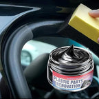 Car Trim Restorer, with Long-Lasting Formula, 30ml, Car Exterior Shine Restorer, Interior and Exterior Restoration Paste, Uv Resistant Coating, for Detailing Vehicles