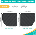 Dog Car Door Protector, 2 Pack Oversized Thickened Door Protectors for Dogs and Pets, Scratch-Resistant, Waterproof, Stain-Resistant Door Covers for Large SUV/Truck/, XL Size