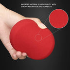 Foam Applicator Pads, SPTA 4 Inch Round Shape Side Pressing Hand Polishing Red Sponge Pads Kit Detailing Buffing Pads for Waxing Polishing Paint Ceramic Glass Cleaning, Pack of 10 -HPWR10