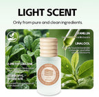 Car Air Freshener-Linen Whisper Scent Car Fresheners Long Lasting Essential Oil Car Diffuser- Cute Car Accessories for Women Interior without Methyl Carbitol&Hexylene Glycol