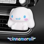 Carbella Hello Kitty Car Air Freshener – Cute and Long-Lasting Cinnamoroll Air Freshener for Car, Easy Clip-On Hello Kitty Car Accessories, Odor Eliminator, Fun Scents, 30 Days Freshness, White/Blue