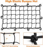 FIVKLEMNZ Car Rooftop Cargo Carrier Roof Bag Waterproof for All Top of Vehicle with/Without Rack Includes Topper Anti-Slip Mat + Reinforced Straps + 6 Door Hooks + Luggage Lock