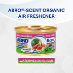 ABRO Car Air Fresheners: Canned, Spill Proof Airfreshener for Home, Office, or Car Accessories Interior, Lasts Up to 60 Days - 3 Pack Watermelon Sugar