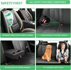 Fit 4Runner Car Seat Covers for Toyota 4Runner 2003-2024 2025 2026 -Upgraded Premium Waterproof & Breathable Leather,Airbag Compatible,All-Weather Seat Cushion Protector,2 Front/Black-Beige