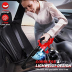 Cordless Vacuum Cleaner Compatible with Milwaukee 18V Battery, 5 in 1 Handheld Electric Vacuum with 400W Powerful Motor, 46 CFM Portable Hand Vacuum for Home Pet Hair, Car (NO Battery)