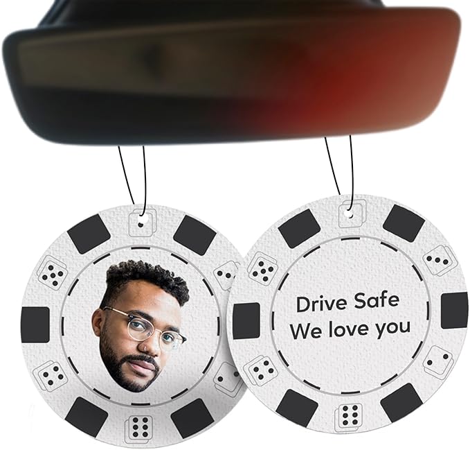 Custom Air Fresheners with Picture, Personalized Air Freshener for Car, Custom Car Freshener, Dangle It Air Freshener for Car, Air Freshener Custom with Picture