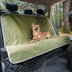 FUNNY FUZZY Dog Car Seat Cover for Back Seat, Waterproof, Scratchproof Car Seat Protector for Dogs Nonslip, Dog Back Seat Covers for Cars, Trucks and SUVs, Back Seat(18.1''W x 53''L×22" H)