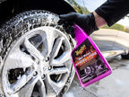 Meguiar's Hot Rims Wheel & Tire Cleaner, Powers Through Brake Dust & Grime - 24 Oz Spray Bottle
