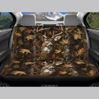 KEIAHUAN Camo Deer Hunt Design Car Seat Cover Full Sets Front Bucket Seat Covers & Rear Bench Seat Protector Car Interior Accessories Decoration Fit Most Cars, Trucks, SUV or Vans 4 Pcs