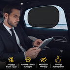 4 Pack Car Window Shade - 20″ × 12″ Car Side Window Covers for Baby, Cars Window Sun Shade, Glare Shield and UV Rays Protection for Your Child, Mesh Window Shades for Baby