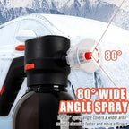 Electric Foam Sprayer for Car Wash, 130 PSI Battery Powered Cordless Foam Cannon, 2-Liter Portable Foam Pump Sprayer 2026 New Upgrade