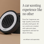 Pura & Unify Co. Car Scent Refill - Fragrance for Pura Car Diffuser - Clean & Safe Luxury Diffuser Scent - Long-Lasting Fragrance for 30 Days of Aroma - Spring & Summer Household Essential - Dew