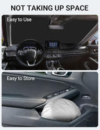 Proadsy 2026 Upgrade Windshield Sun Shade Custom Fit Honda Civic 2022-2025 2026 (Not for 2022 Sport) 4-Layer Foldable Front Sunshade Protector Sun Visor Blocks UV Rays Keep Car Cooler