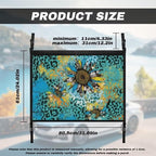 Sunflower Spot Car Roof Storage Bag Auto Seat Storage Hanging Bag All Car Storage Organizers Vehicle Passenger Seat Organization and Storage for Kids Adults