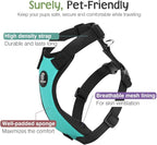 Dog Seat Belt, Safety Vest Dog Car Harness with Adjustable Buckle Dog Seat-Belt for Vehicle Nylon Pet Safety Seats Belts Heavy Duty(XL, Blue)