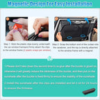 XCBYT Rogue Window Shades for 2021-2023, 4PCS Side Window Sun Shades with Breathable Mesh, Magnetic Car Window Covers for Baby & Privacy, UV Protection & Heat Insulation