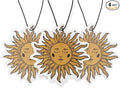 Sun Car Air Freshener 3 Pack Scented with Essential Oils (3 Pack)