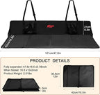 MYDAYS Car Rear Seat Mattress Extension Plate, Portable Air Mattresses Extenders for Sleeping, Increase Travel Trunk Bed Space for Car/SUV Camping