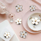 Daisy Flower Air Vent Clip - Colorful Car Accessories for Women Interior, Cute Set, White