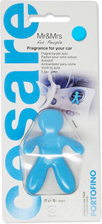 Cesare Car Air Freshener Long Lasting 45 Days Air Vent Clip Uses Alcohol-Free Fragrance Oil Non-Toxic EVA Material (Portofino)