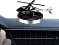 [ Military-Grade Fighter] Car Air Freshener, Alloy Solar Rotating Car Essential Oil Diffuser with Cologne Natural Plant Essential Oil, Car Aromatherapy Dashboard Decorations