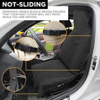Waterproof Seat Cover Towel, Premium Sweat Carseat Protector, Perfect for Universal Anti-Slip Car Truck SUV Seat, Great for Surfing Yoga Gym Workout, Black