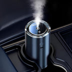 Smart Car Air Freshener Diffuser with 100ml Essential Oils,Car Aroma Diffuser New Smell Long Lasting Lasts 6 Months, RGB Music Syncing Light, Auto On/Off Intelligent, 5 Adjustable Rechargeable