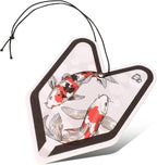 Auto Dynasty TreeFrog YLLS48 Paper Young Leaf Wakaba Hanging Air Freshener for Home Office Car In-Door, Lychee Squash Scent