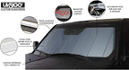 Covercraft UVS100 Custom Sunscreen | UV11200BL | Compatible with Select Audi Models, Blue Metallic