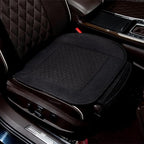 Linen Car Seat Covers,Cooling Bottom Seat Covers for Cars,Universal Car Seat Pad Cushion Breathable,Ventilated Only 1Pc Front Seat