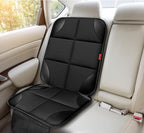 Car Seat Protector 1 Pack Car Seat Cushion Mat Thickest Padding,Waterproof 600D Fabric Car Seat Covers for Non-Slip Backing Mesh Pockets for Baby and Pet (Blue, 1 Pc)