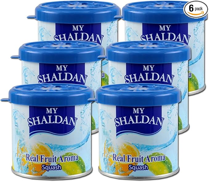 My Shaldan Air Freshener Squash Scent (D41SQ) - QTY. 6 Cans by MY SHALDAN CLASSIC AIR FRESHENER