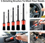 AUTODECO 30Pcs Car Wash Cleaning Kit - Car Care Wash Tools Set Car Detailing Set with Collapsible Bucket Snow Shovel
