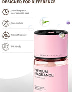 Kwak's Long Lasting Car Air Freshener - Aromatherapy for Car, Office,Home,160ML Natural Scents Air Fresheners for Men or Women(Pink, White Tea)
