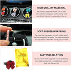 6 PCS Bow Car Air Freshener, Cute Bow Automotive Scent Air Fresheners Vent Clips, Coquette Vehicle Outlet Perfume Diffusers Interior Aesthetic Decorations for Women Girls (Pink)