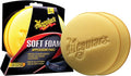 Meguiar's 4” Soft Foam Applicator Pads - Hand Detailing Pad Ideal for Applying Scratch Removers, Polishes, Waxes, Dressings, and Interior Detailing Products - The Perfect Detailing Accessory, 2 Pack