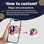Sonloka Personalized Car Air Freshener, Car Vent Decoration, Unlimited Creativity, Double Sided Printing Customized Car Diffuser with Picture. (L, 6 Pcs)