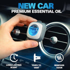 Air Jungles Car Air Fresheners Clip 6 Ct, Variety Pack Vent Clips, 4ml Each, Long Lasting Up to 180 Days Refresher Odor Eliminator, Multi Scent Ideal Gift for New Car Owner
