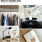 Custom Air Freshener for Car, Personalized with Pictures Text Logo Bulk, Double Sided, for Bathroom Bedroom Hanging Ornaments Birthday Christmas Gift, Heart Shape