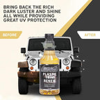 LANE'S Plastic Restorer, Trim Restorer Automotive, Faded Bumper Restorer, Durable Protection (16 oz)