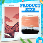 2 Pack Car Seat Towel Covers with Storage Bag 63 x 32 Inch Athletic Running Towel Seat Sweat Washable Non Slip Cover Gift for Car Outdoor Sport Activities (Death Valley National Park)