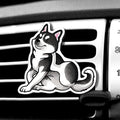 WIRESTER Fresh Scented Car Air Freshener Vent Clip, Decorative Accessories, Interior Decoration for Cars - Cow Cute, Fish, Baby Horse, Flower, Heart