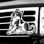 WIRESTER Fresh Scented Car Air Freshener Vent Clip, Decorative Accessories, Interior Decoration for Cars - Cow Cute, Fish, Baby Horse, Flower, Heart