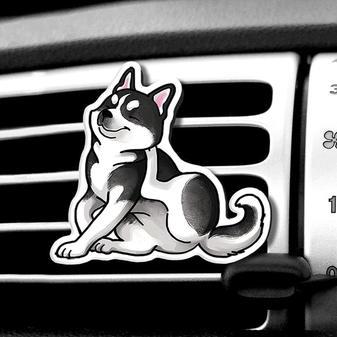 WIRESTER Fresh Scented Car Air Freshener Vent Clip, Decorative Accessories, Interior Decoration for Cars - Cow Cute, Fish, Baby Horse, Flower, Heart