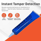 Next Phase – Blue Tamper Seal Inspection Paint – Tamper-Proof Security Marker for Bolts, Fasteners & Assemblies – Quick-Drying, High-Visibility Paint – Automotive & Industrial Use – 1.5 oz Blue