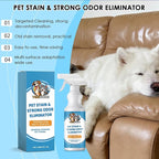Pet Stain & Strong Odor Eliminator, Dog & Cat Pee Urine Destroyer for Carpet, Upholstery - Cleaner Spray for Pet Stain Remover, Urine, Poop, Pee, Deodorizer, Air Freshener in Home & Car - 5oz